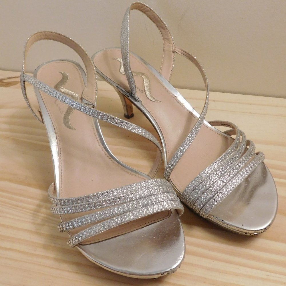 Nina Silver Shoes